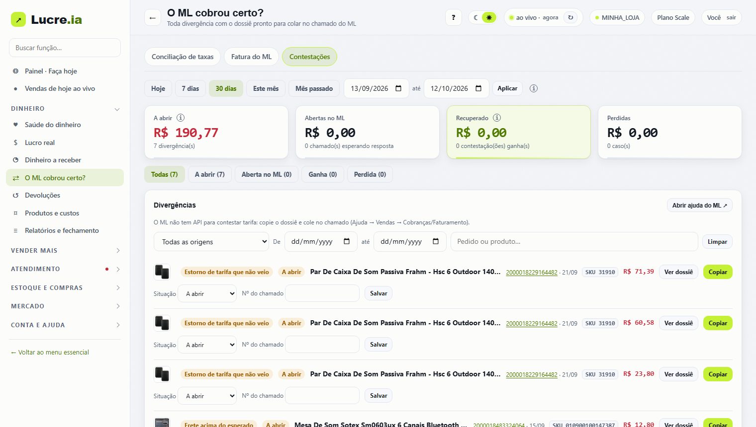 Contestações